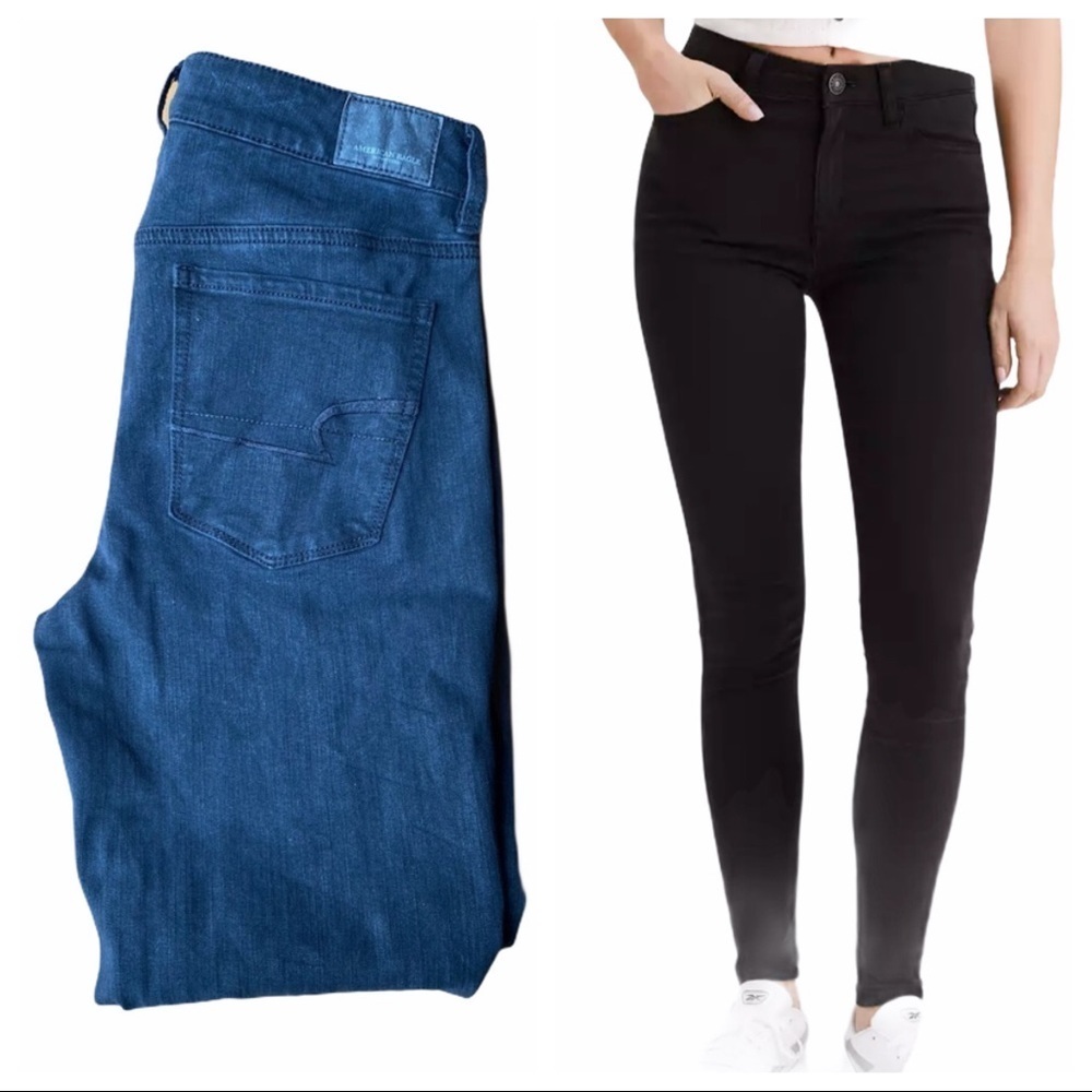 American Eagle Outfitters High Rise Jegging Jeans 4 Short